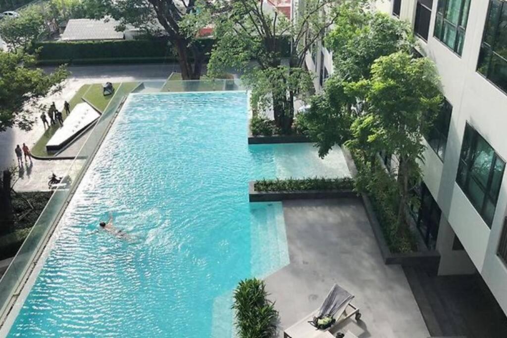 The Base Condo Center Of Pattaya Rooftop Swimming Pool Экстерьер фото
