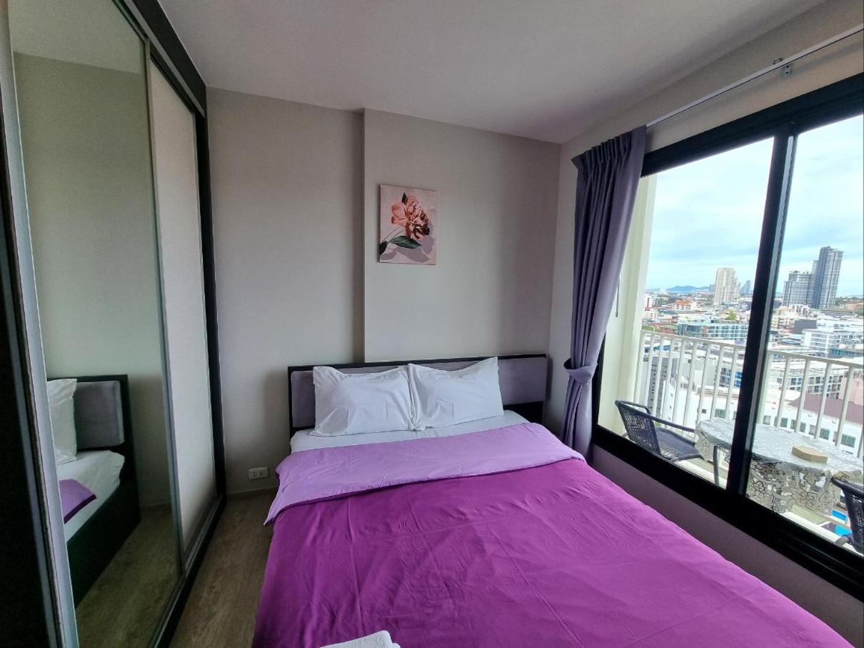 The Base Condo Center Of Pattaya Rooftop Swimming Pool Экстерьер фото